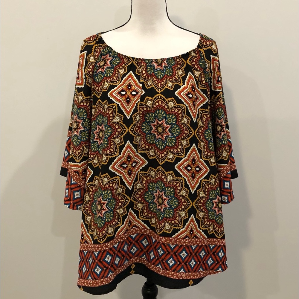 Vision Print Blouse